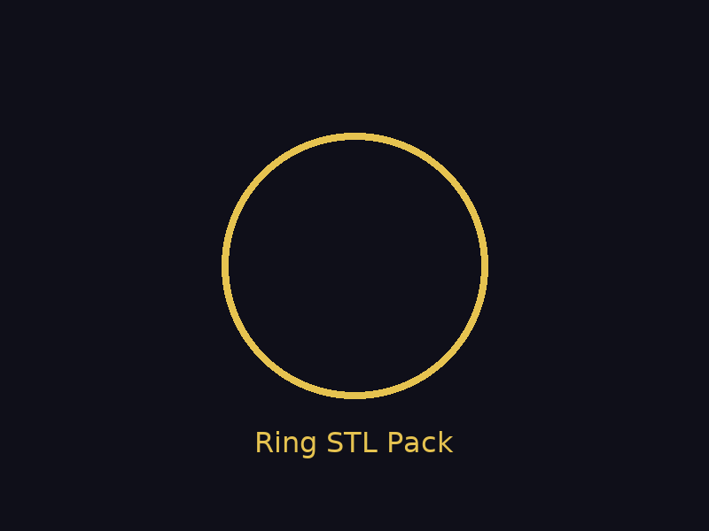 Ring STL Pack