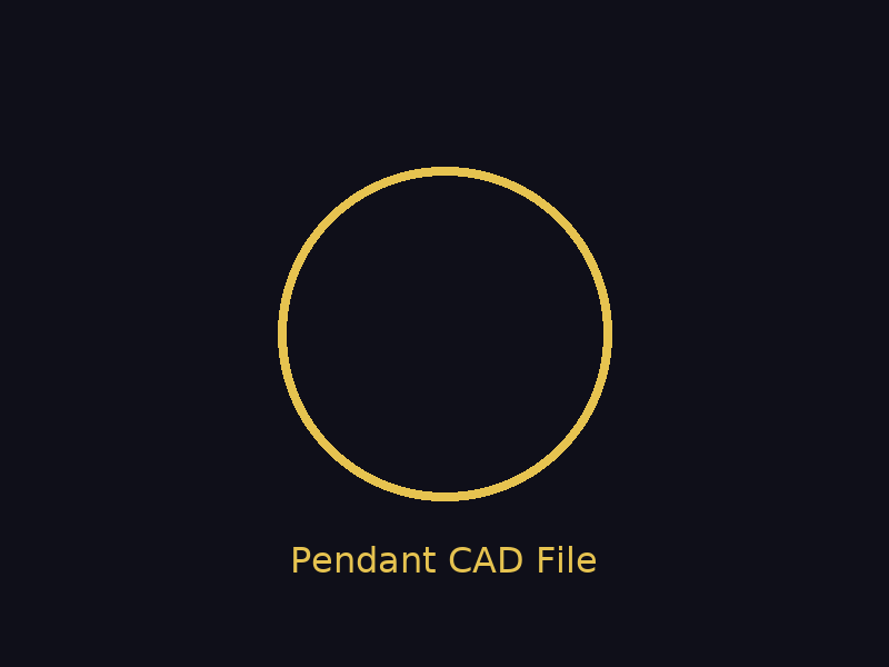 Pendant CAD File